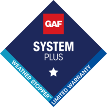 GAF System Plus limited warranty
